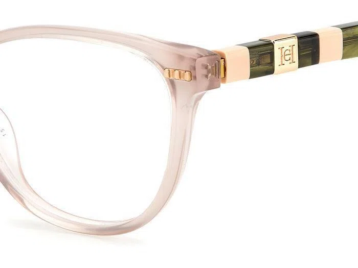 Carolina Herrera CH0048 Eyeglasses - GREEN NUDE - view 4